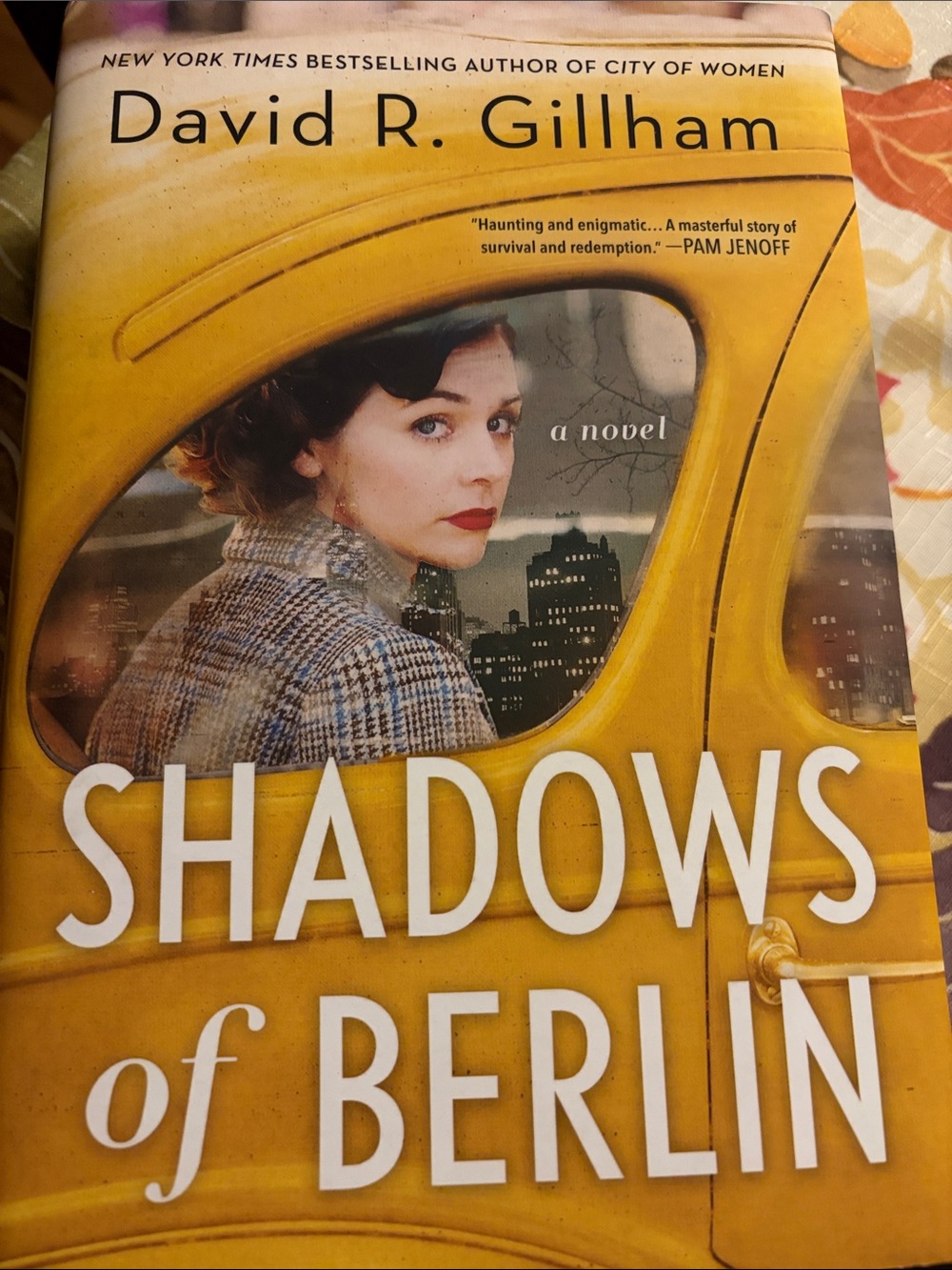 Shadows of Berlin Hardcover Book - Yellow